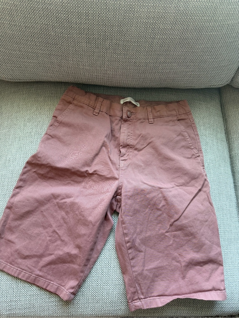 3/20$ Zara Boys' Dusty Mauve Shorts size 11-12